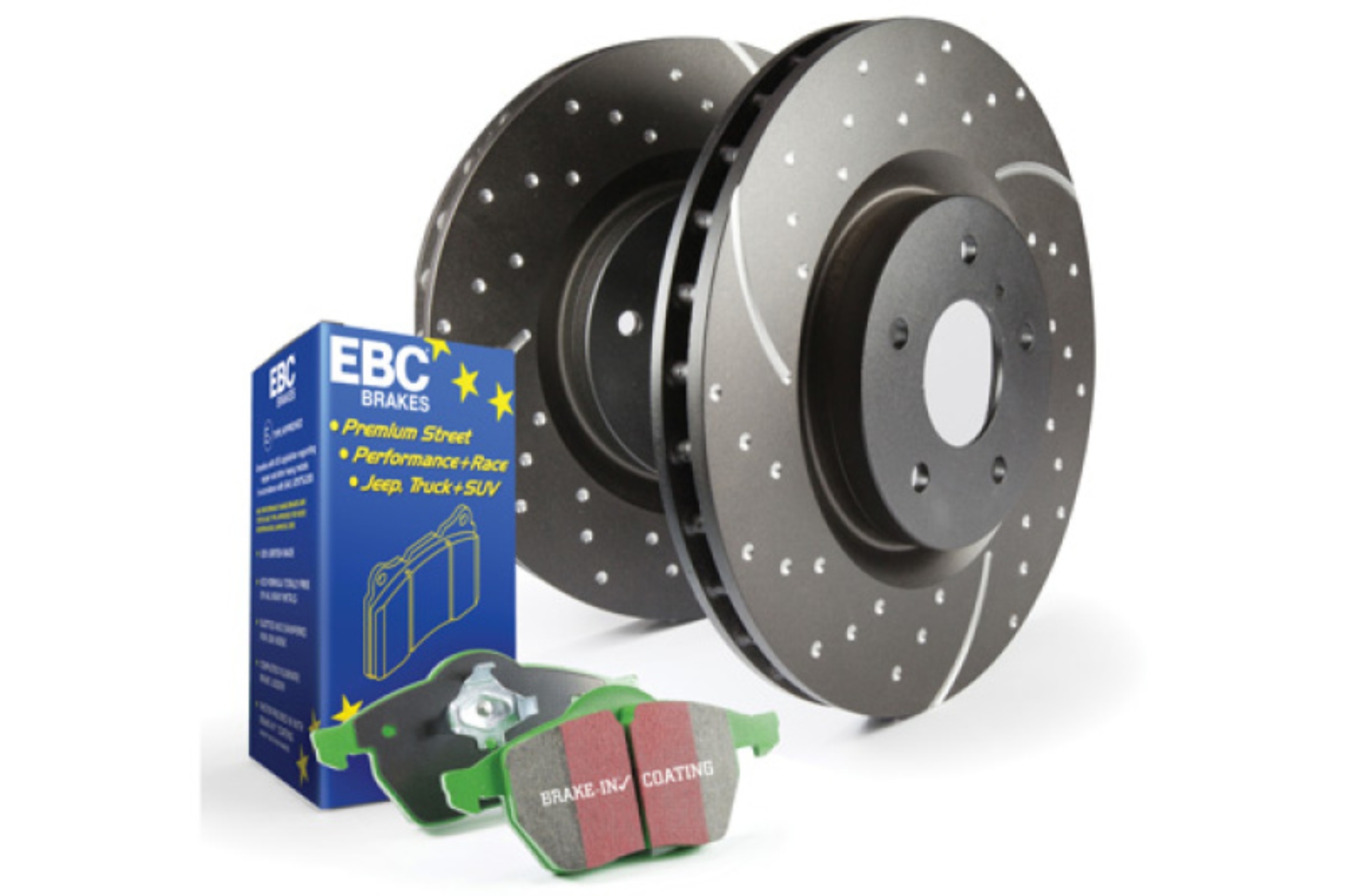Picture of EBC S3 Kits Greenstuff Pads and GD Rotors