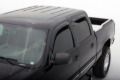 Picture of AVS 02-06 Cadillac Escalade EXT Ventvisor Outside Mount Window Deflectors 4pc - Smoke