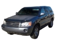 Picture of AVS 01-07 Toyota Highlander Ventvisor Outside Mount Window Deflectors 4pc - Smoke