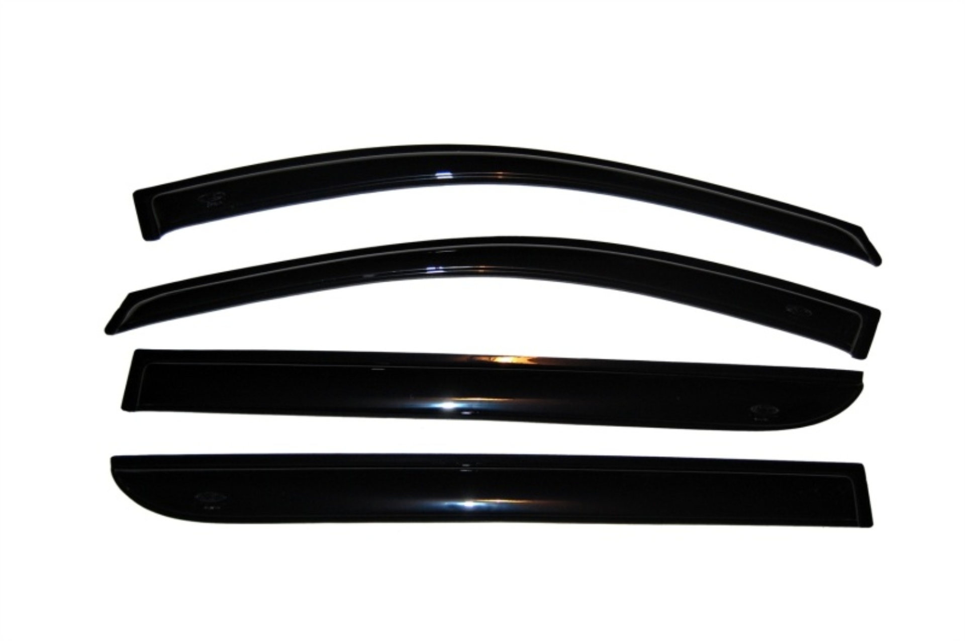 Picture of AVS 05-07 Honda Odyssey Ventvisor Outside Mount Window Deflectors 4pc - Smoke