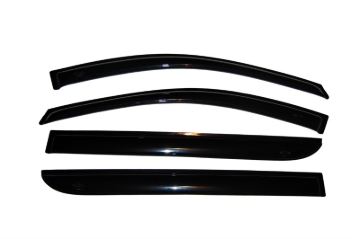 Picture of AVS 05-07 Honda Odyssey Ventvisor Outside Mount Window Deflectors 4pc - Smoke
