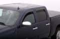 Picture of AVS 07-13 Chevy Avalanche Ventvisor Outside Mount Window Deflectors 4pc - Smoke