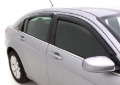Picture of AVS 07-10 Chrysler Sebring Ventvisor Outside Mount Window Deflectors 4pc - Smoke