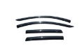 Picture of AVS 07-14 Ford Edge Ventvisor Outside Mount Window Deflectors 4pc - Smoke