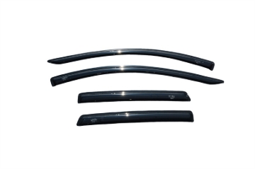Picture of AVS 07-14 Ford Edge Ventvisor Outside Mount Window Deflectors 4pc - Smoke