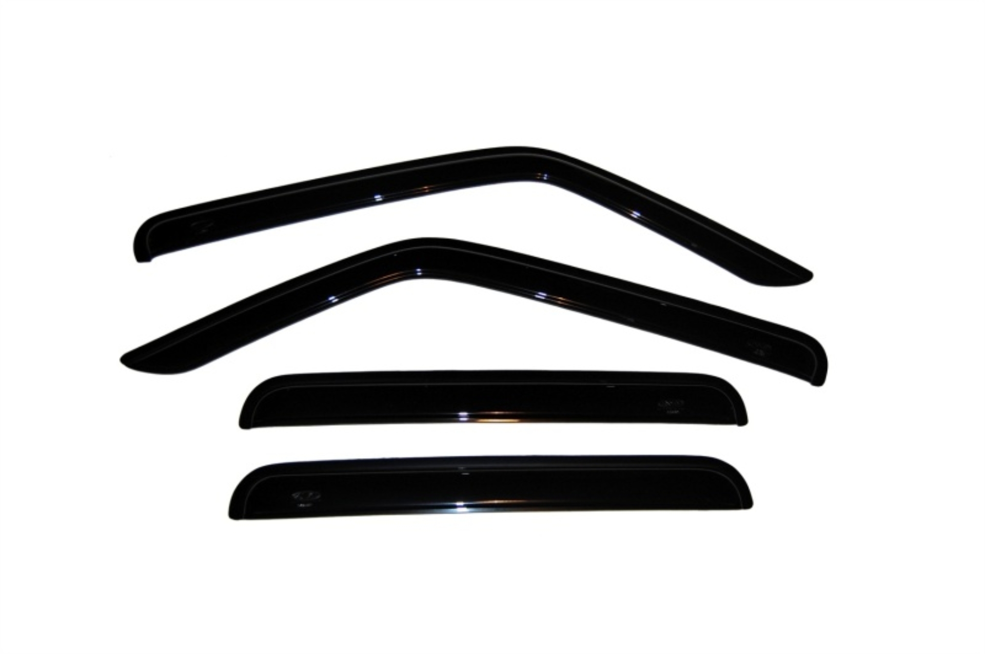 Picture of AVS 07-18 Jeep Patriot Ventvisor Outside Mount Window Deflectors 4pc - Smoke