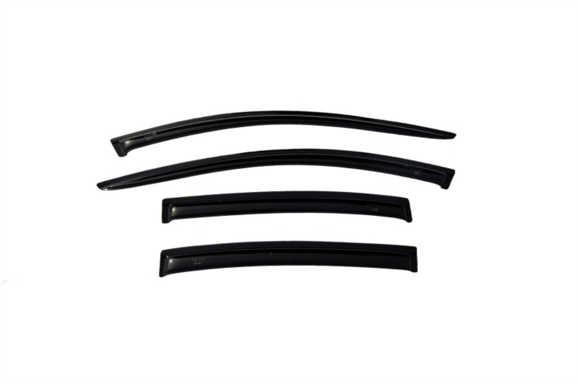 Picture of AVS 08-12 Chevy Malibu Ventvisor Outside Mount Window Deflectors 4pc - Smoke