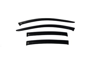 Picture of AVS 08-12 Chevy Malibu Ventvisor Outside Mount Window Deflectors 4pc - Smoke