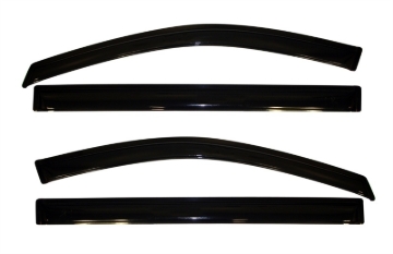 Picture of AVS 08-16 Chrysler Town & Country Ventvisor Outside Mount Window Deflectors 4pc - Smoke
