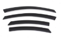 Picture of AVS 11-14 Hyundai Sonata (New Body Style) Ventvisor Outside Mount Window Deflectors 4pc - Smoke