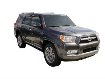 Picture of AVS 10-18 Toyota 4Runner Ventvisor Outside Mount Window Deflectors 4pc - Smoke