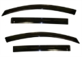 Picture of AVS 11-16 Kia Sportage Ventvisor Outside Mount Window Deflectors 4pc - Smoke