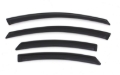 Picture of AVS 11-14 Hyundai Sonata (New Body Style) Ventvisor Outside Mount Window Deflectors 4pc - Smoke