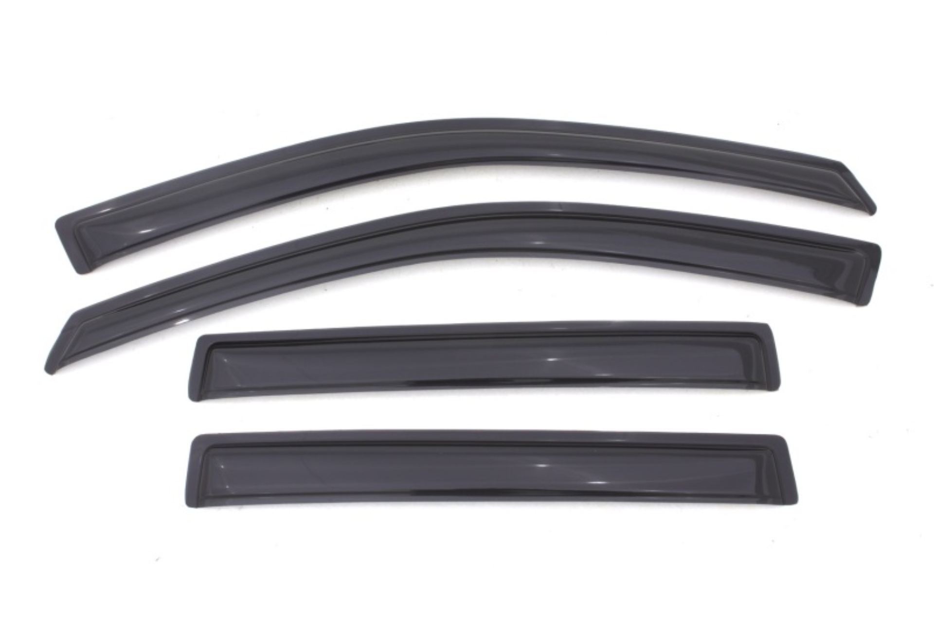 Picture of AVS 11-17 Jeep Compass (Old Body Style) Ventvisor Outside Mount Window Deflectors 4pc - Smoke