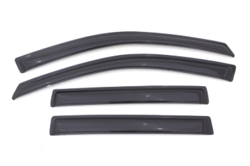 Picture of AVS 11-17 Jeep Compass (Old Body Style) Ventvisor Outside Mount Window Deflectors 4pc - Smoke