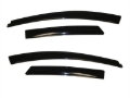 Picture of AVS 12-18 Ford Focus Ventvisor Outside Mount Window Deflectors 4pc - Smoke