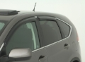 Picture of AVS 12-16 Honda CR-V Ventvisor Outside Mount Window Deflectors 4pc - Smoke