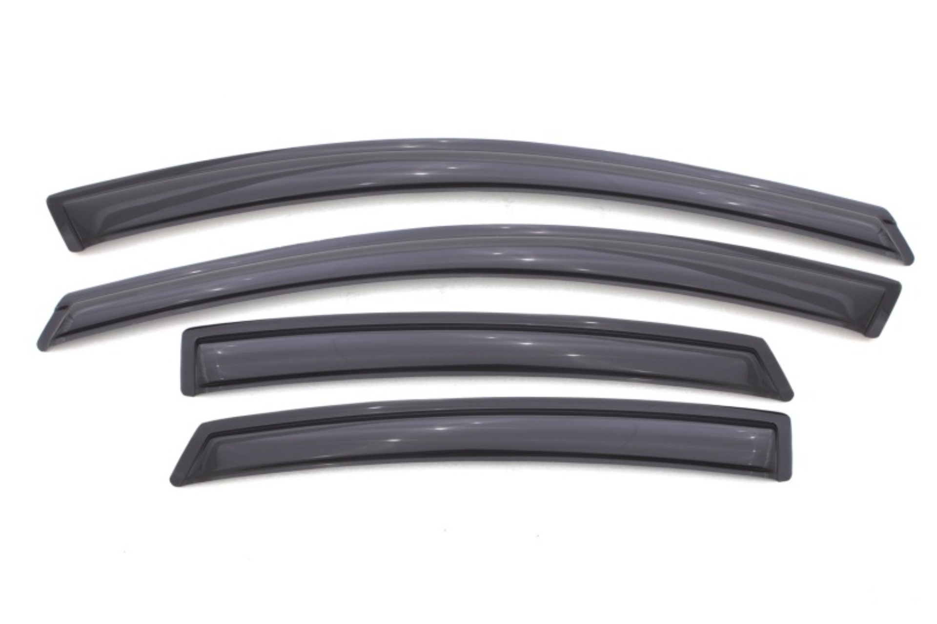 Picture of AVS 13-16 Dodge Dart Ventvisor Outside Mount Window Deflectors 4pc - Smoke