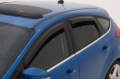 Picture of AVS 12-18 Ford Focus Ventvisor Outside Mount Window Deflectors 4pc - Smoke