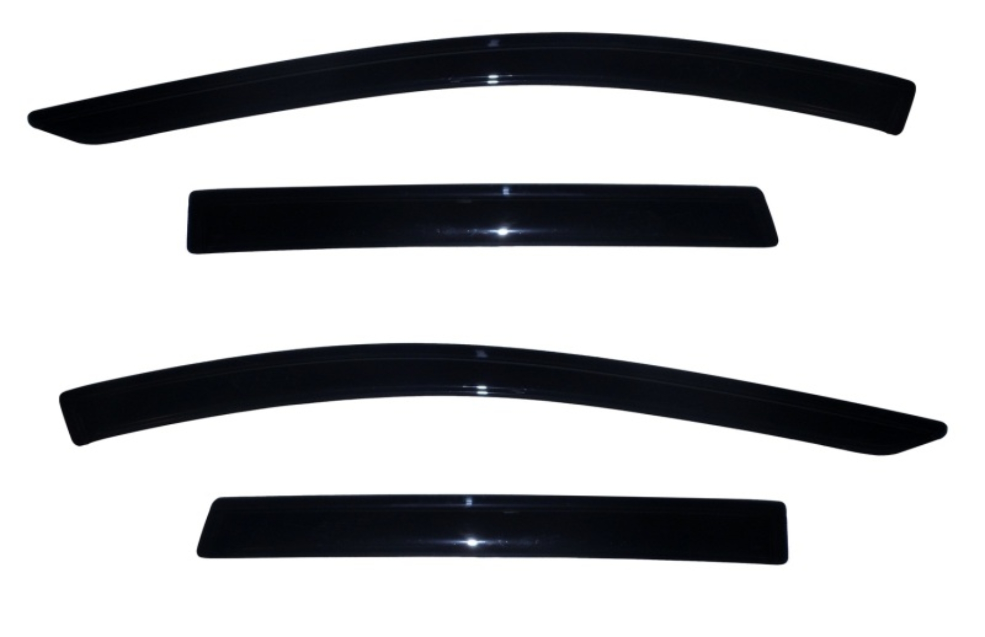 Picture of AVS 13-18 Ford Escape Ventvisor Outside Mount Window Deflectors 4pc - Smoke