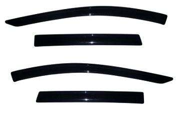 Picture of AVS 13-18 Ford Escape Ventvisor Outside Mount Window Deflectors 4pc - Smoke