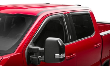 Picture of AVS 15-18 Ford F-150 Supercrew Ventvisor Outside Mount Window Deflectors 4pc - Smoke