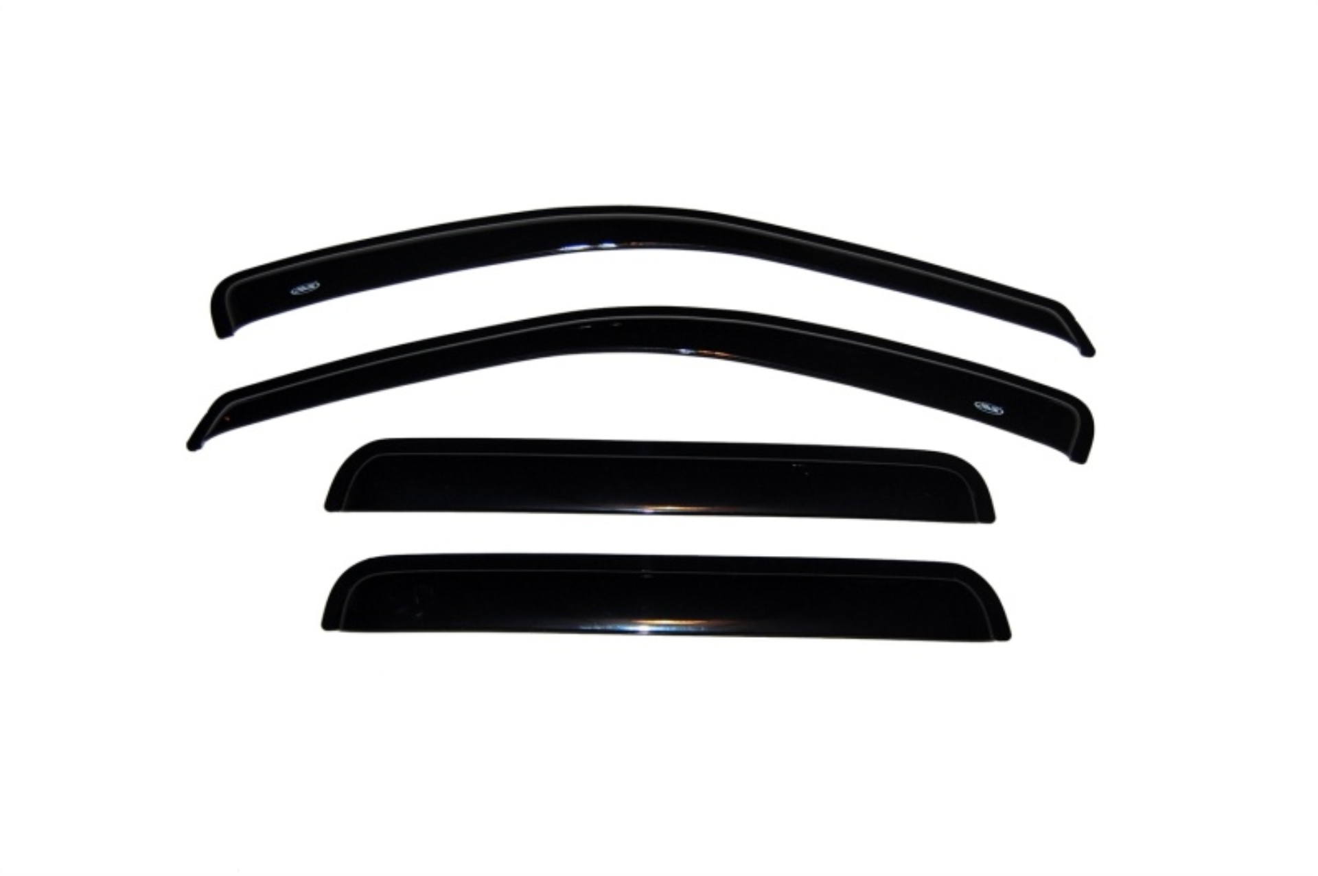 Picture of AVS 2004 Ford Ecosport (Brazil) Ventvisor Outside Mount Window Deflectors 4pc - Smoke