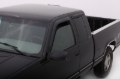Picture of AVS 88-99 Chevy CK Ext. Cab Ventvisor Outside Mount Window Deflectors 4pc - Smoke