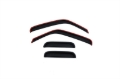 Picture of AVS 99-11 Ford Ranger (Fixed Window) Ventvisor Outside Mount Window Deflectors 4pc - Smoke