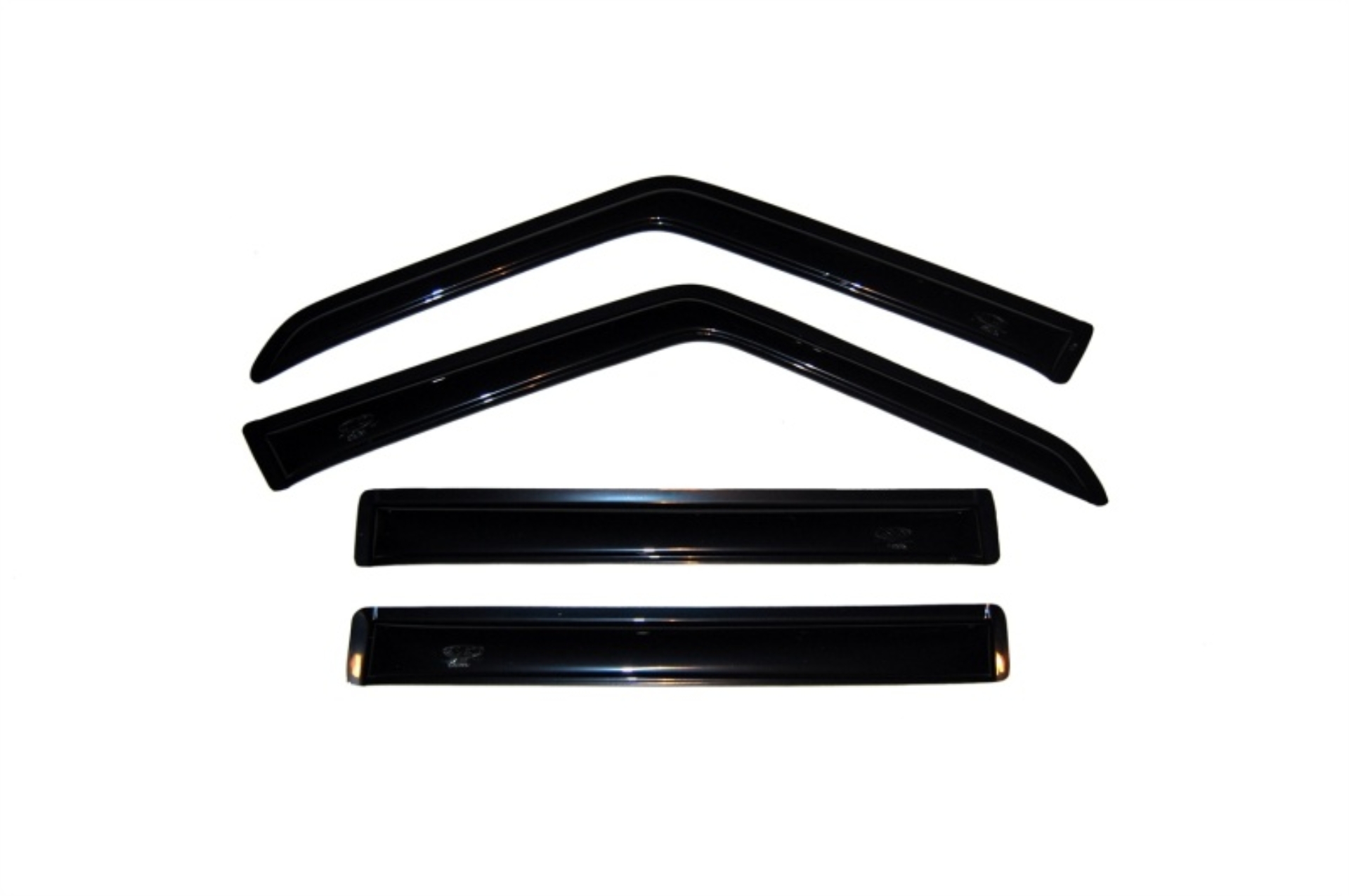Picture of AVS 84-01 Jeep Cherokee (4 Door Excl. Limited Model) Ventvisor Window Deflectors 4pc - Smoke