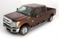 Picture of AVS 99-16 Ford F-250 Supercab Ventvisor Outside Mount Window Deflectors 4pc - Smoke