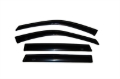 Picture of AVS 01-06 Hyundai Santa Fe Ventvisor Outside Mount Window Deflectors 4pc - Smoke