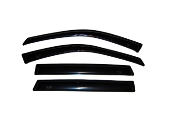 Picture of AVS 01-06 Hyundai Santa Fe Ventvisor Outside Mount Window Deflectors 4pc - Smoke