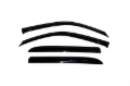 Picture of AVS 02-06 Chevy Trailblazer EXT Ventvisor Outside Mount Window Deflectors 4pc - Smoke