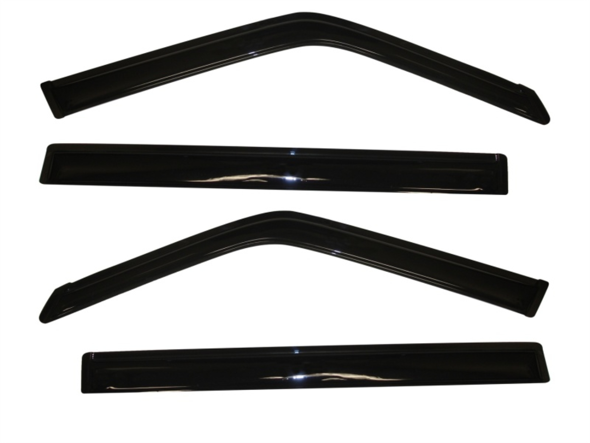 Picture of AVS 11-13 Infiniti QX56 Ventvisor Outside Mount Window Deflectors 4pc - Smoke