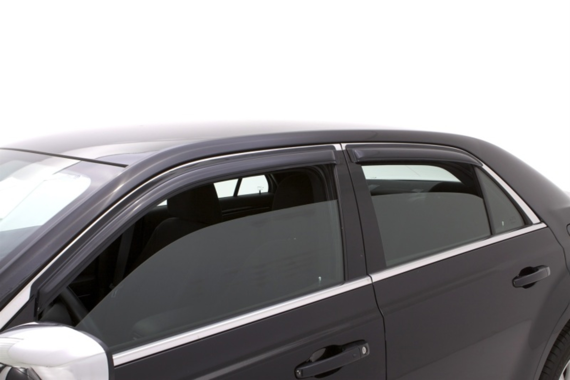 Picture of AVS 11-18 Chrysler 300 Ventvisor Outside Mount Window Deflectors 4pc - Smoke