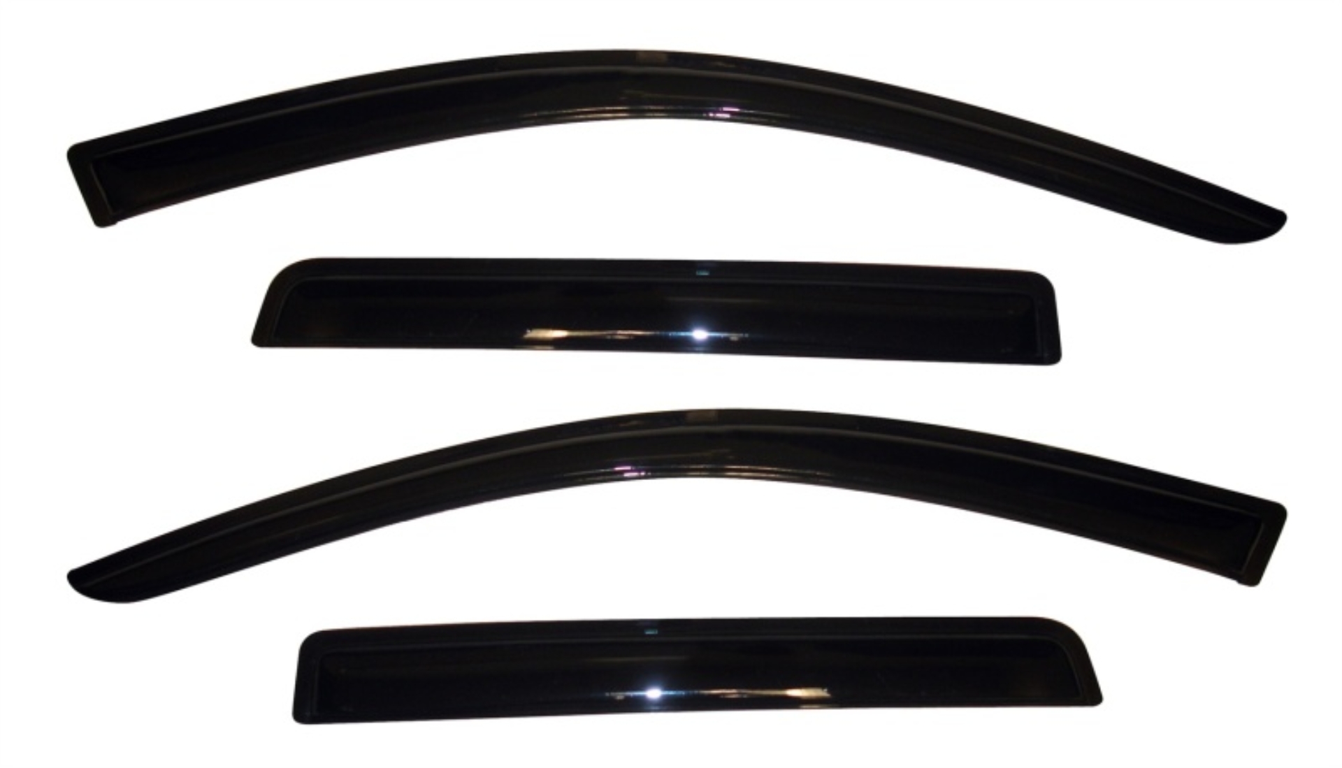 Picture of AVS 11-18 Mitsubishi Outlander (Excl. Sport) Ventvisor Outside Mount Window Deflectors 4pc - Smoke