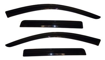 Picture of AVS 11-18 Mitsubishi Outlander (Excl. Sport) Ventvisor Outside Mount Window Deflectors 4pc - Smoke