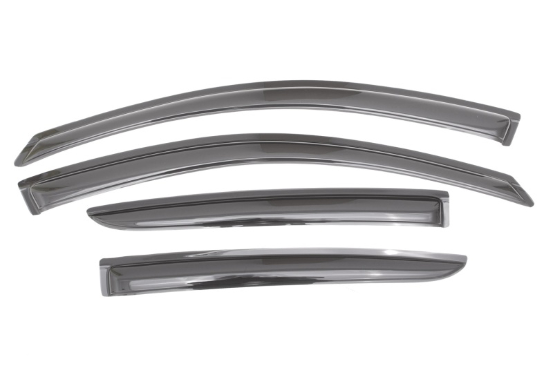 Picture of AVS 12-18 Nissan Versa (Excl. Hatch) Ventvisor Outside Mount Window Deflectors 4pc - Smoke