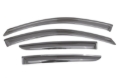 Picture of AVS 12-18 Nissan Versa (Excl. Hatch) Ventvisor Outside Mount Window Deflectors 4pc - Smoke