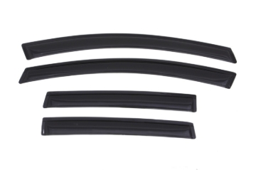 Picture of AVS 13-18 Ford C-Max Ventvisor Outside Mount Window Deflectors 4pc - Smoke