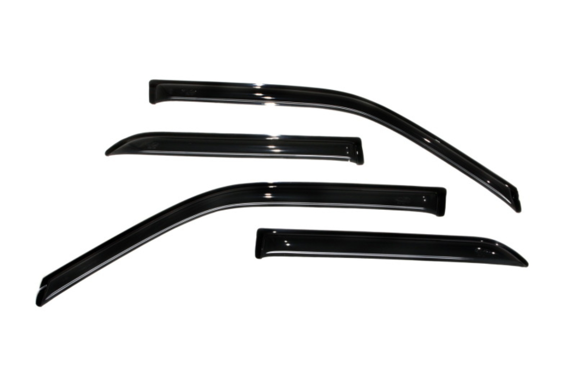 Picture of AVS 98-02 Honda Passport Ventvisor Outside Mount Window Deflectors 4pc - Smoke