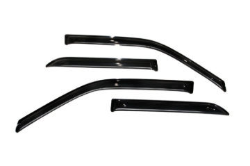 Picture of AVS 98-02 Honda Passport Ventvisor Outside Mount Window Deflectors 4pc - Smoke