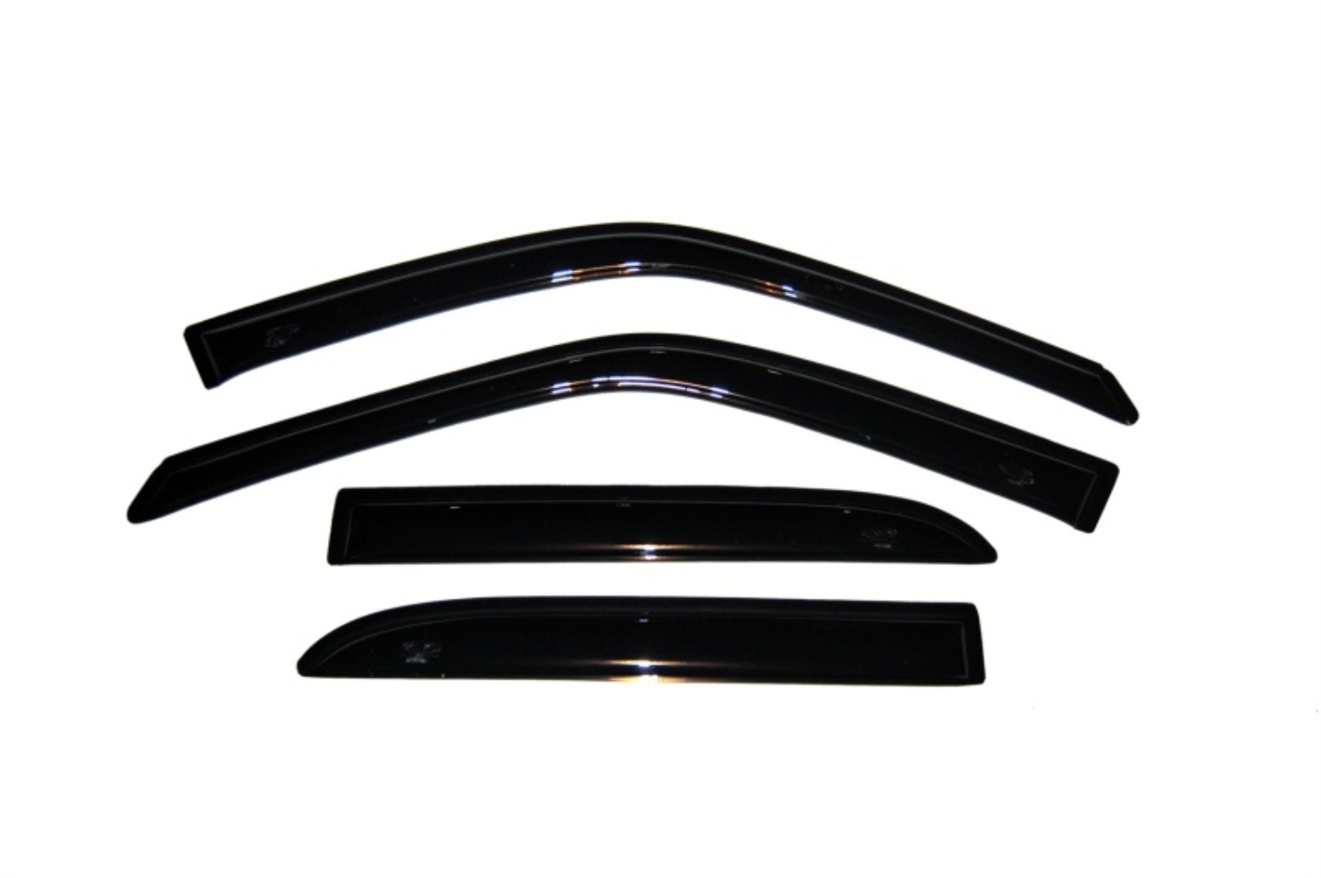 Picture of AVS 99-04 Chevy Tracker (4 Door) Ventvisor Outside Mount Window Deflectors 4pc - Smoke