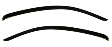 Picture of AVS 12-14 Ford Mustang Ventvisor Outside Mount Window Deflectors 2pc - Smoke