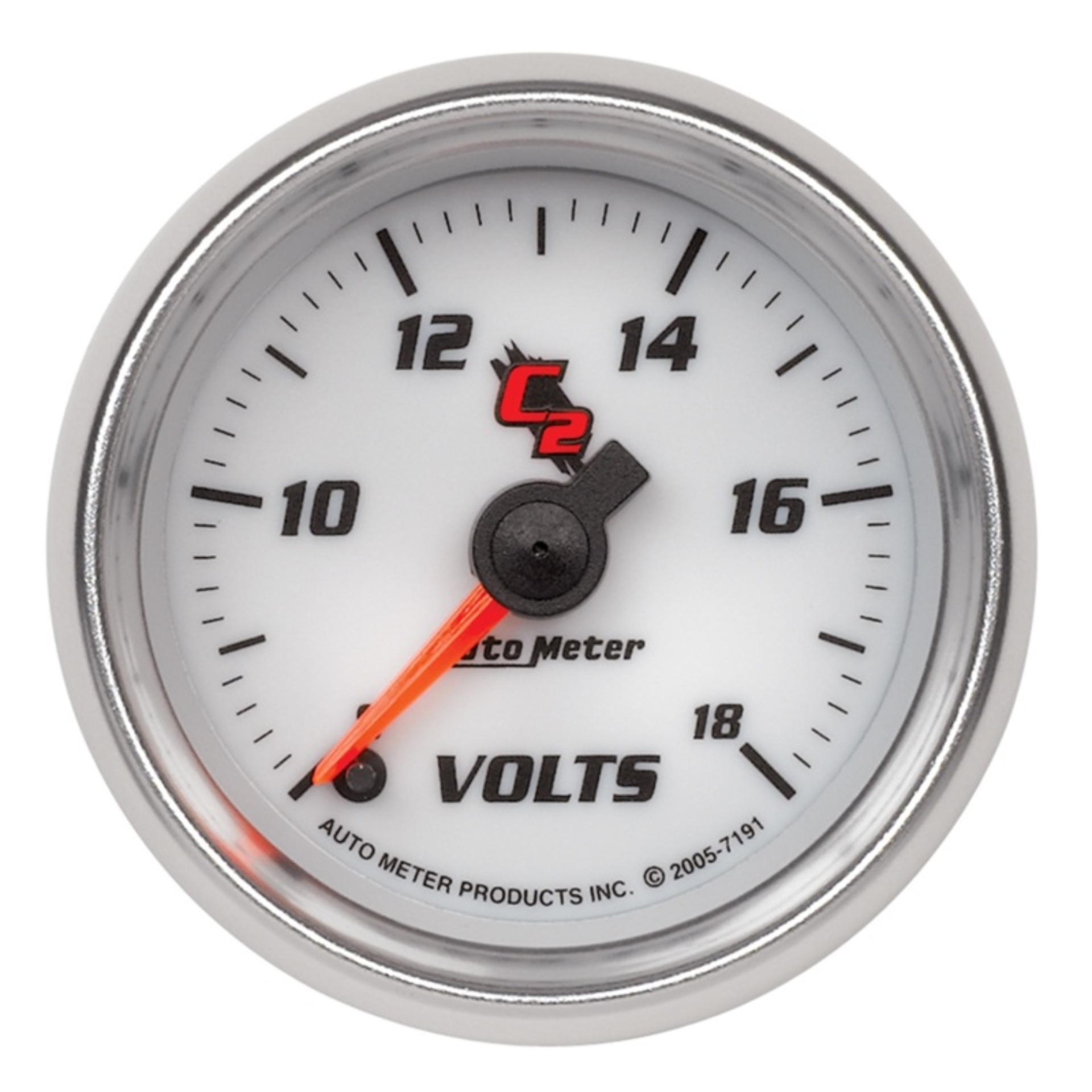 Picture of Autometer C2 52mm Electronic 8-18V Voltmeter Gauge