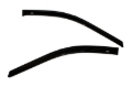 Picture of AVS 14-18 Chevy Silverado 1500 Standard Cab Ventvisor Outside Mount Window Deflectors 2pc - Smoke
