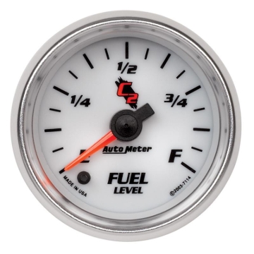 Picture of Autometer C2 52mm Electronic Programmable Empty to Full Fuel Level Gauge