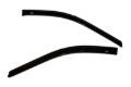 Picture of AVS 14-18 Chevy Silverado 1500 Standard Cab Ventvisor Outside Mount Window Deflectors 2pc - Smoke