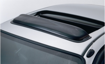 Picture of AVS Universal Windflector Classic Sunroof Wind Deflector (Fits Up To 34.25in.) - Smoke